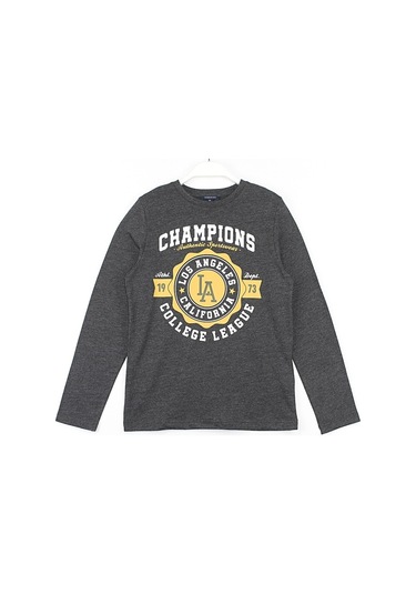 Erkek Çocuk Uzun Kollu T-Shirt Erkek Çocuk Mevsimlik Sweatshirt Y