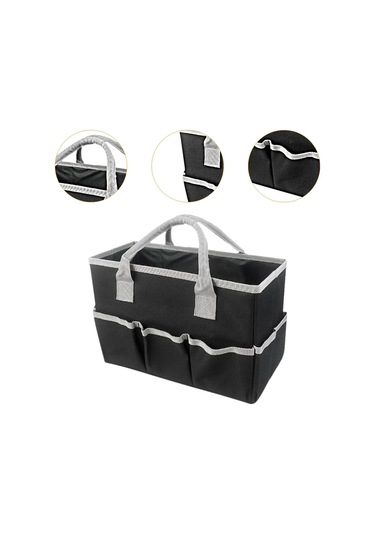 Homyl Bahçıvan Elektrikçi Müteahhit Tamirci Için Oxford Siyah