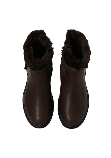 Polaris 166693.z4pr Kahverengi Kadın Düz Bot 000000000101922081 Kahverengi