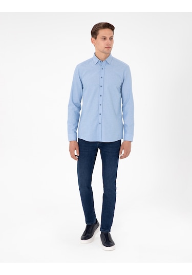 Pierre Cardin Erkek Açık Mavi Gömlek Desenli 50298878-vr003 Açık Mavi Pierre Cardin Erkek Açık Mavi Gömlek Desenli 50298878-vr003 Açık Mavi