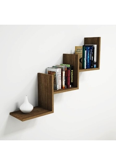 Sengenegel Raflı Kitaplık Gizli Montajlı