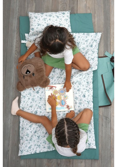 Mordesign Peluş Ayı Yastık, Sevimli Ayı Nakışlı Kırlent, Peluş Ayı Oyuncak, Bebek Yastık, Morbear Serisi Beyaz