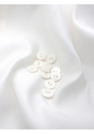 The New Button Doğal Deniz Kabuğundan Düğmeler 11 Mm 12 Adet 276352016