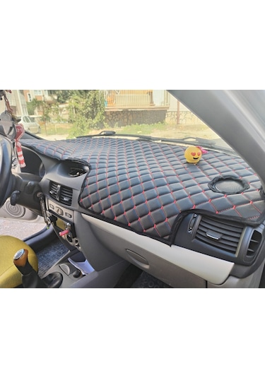 Kapitone Deri Kumaş Renault Symbol 2009-2012 Aırbagli Torpido Koruma Örtüsü 1 Adet