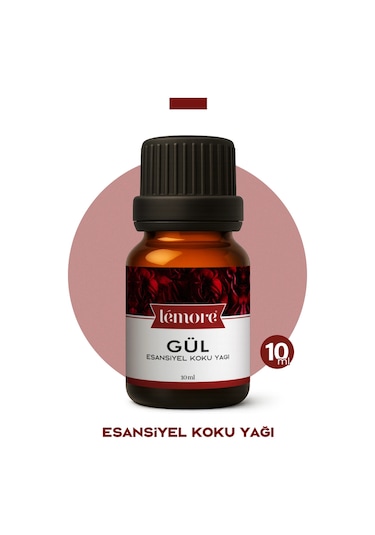 Gül Koku Yağı Buhurdanlık Yağı Difüzör Esansı Küre 10ml Çok Çeşitli