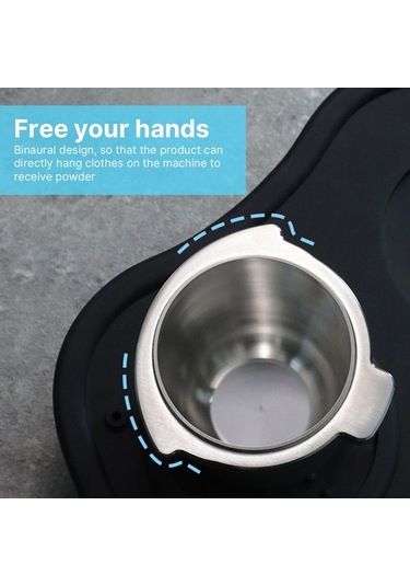 Fortunelane 304 Paslanmaz Çelik Kahve Tozu Toplayıcı, Breville 8 Serisi İçin, 54mm, Bağımsız Toz Verme, İkili Kulaklı Tasarım Pro Diğer