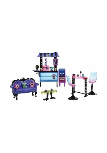 Hhk65 Monster High Coffin Bean Restoran Oyun Seti