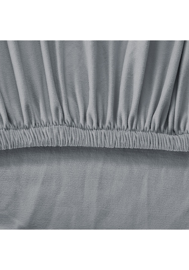 Geeroyoo Süt İpek Kumaşlı Kaymaz Koltuk Kılıfı - Yıkanabilir, Çocuk Ve Evcil Hayvan Dostu Çeşitli Renk Ve Boy Seçenekleri Açık Gri