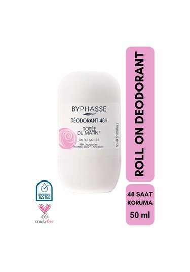 Byphasse Morning Dew 48H Kadın Roll-On Deodorant 50 ML