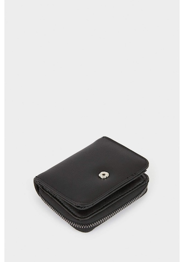 Defacto Kadın Suni Deri Cüzdan F6796axnsbk27 Siyah