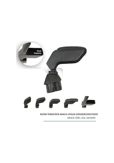 Ford Fiesta Araca Ozel Kol Dayama Sıyah 2009+