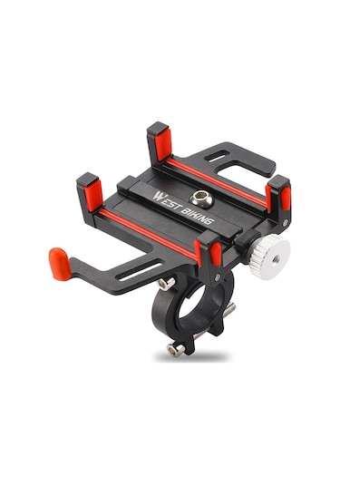 West Bıkıng-cep Telefonu Tutucu Bisiklet Cep Telefonu Navigasyon,y27599r Kırmızı