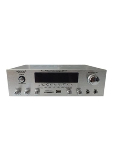 Bots Bt-602 Stereo Anfi 2X40W Lcd Ekran Bluetooth Silver Gümüş