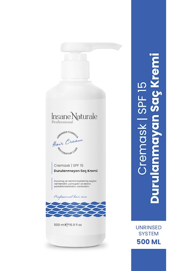 Insane Naturale Durulanmayan Saç Bakım Kremi 500 ML