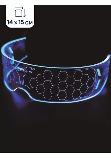 Riota Karnaval Işıklı Gözlükler Kozmos 14x13 Cm 6 Renkli 177408285