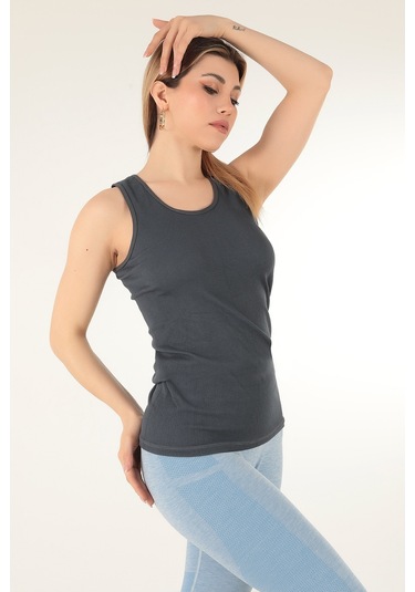 Gigotto Kadın Seamless Fitilli Atlet 001