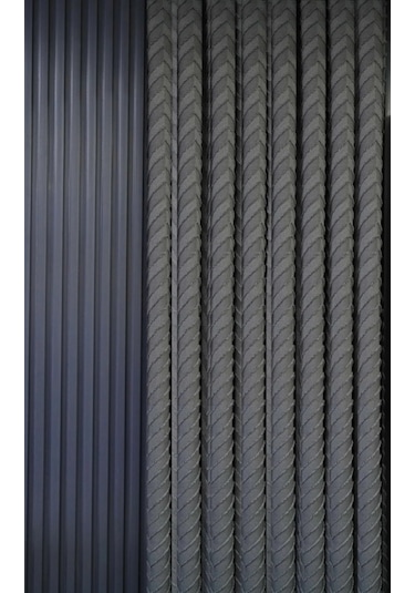 As Perde Sakallı Fon Perde Çok Renkli