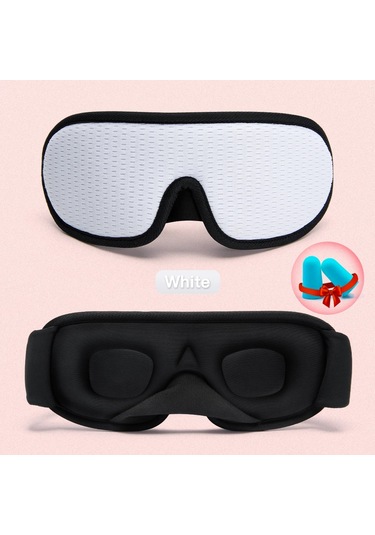 Engelleme Işık Uyku Göz Maskesi Yumuşak Yastıklı Seyahat Gölge Kapak Dinlenme Relax Uyku Körü Körüne Göz Kapağı Uyku Maskesi Eyepatch Kahverengi