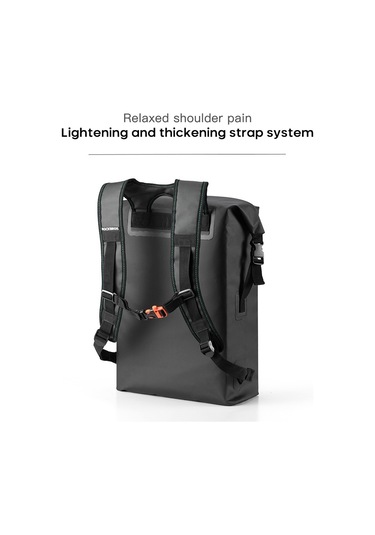 Lebıhmurah Wbp1513 As-032 Pvc0 Su Geçirmez Kumaş Tamamen Su Geçirmez Dış Mekan 25l Sırt Çantası/katlanabilir Kutu Mavi