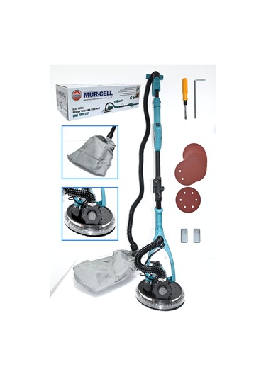 Mur-Cell MJ-700C-13FT Elektrikli Duvar Taşlama Makinesi Mavi