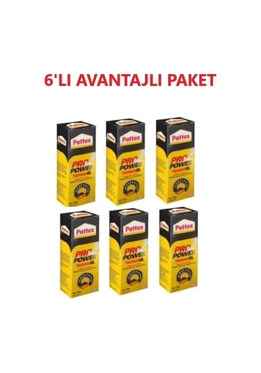 Pattex Pro Power Super Japon Yapıştırıcısı 6'li Paket