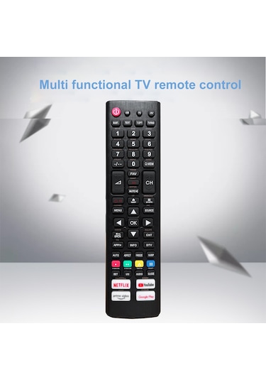 Maiyame Çok Markalı Led Lcd Tv'ler İçin Ağ Platformu Düğmelerine Sahip Evrensel Tv Uzaktan Kumanda Uzaktan Kumanda