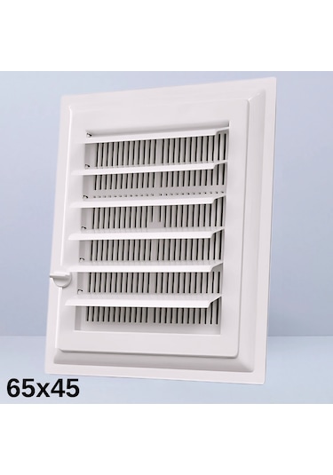 65x45 Plastik Wc Banyo Menfezi - Beyaz