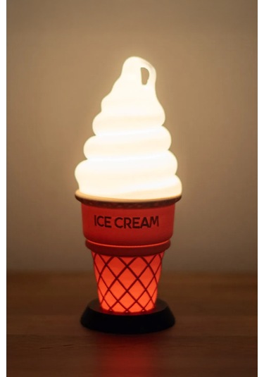 Dondurma Tasarımlı Dekoratif Led Aydınlatma Çok Renkli