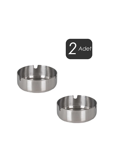 Porsima Etn-015 2 li Küllük 1,2 ml Kalınlık Metal Küllük