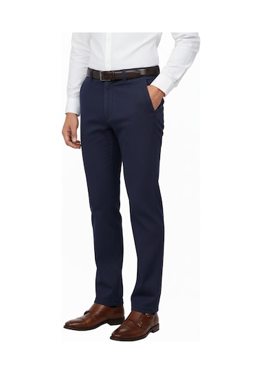 Lavetto Erkek Kışlık Kanvas Pantolon Bgl-st03959 İndigo