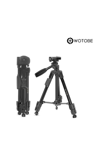 360 Derece Ayarlanabilir Kumandalı 1.25 Metre Profesyonel Kamera Sabitleyici Tripod