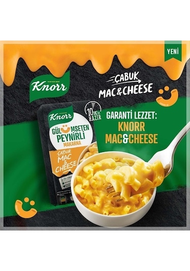 Knorr Çabuk Mac and Cheese Peynirli Makarna 212 G