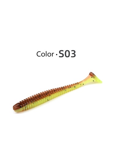 Deniz Balıkçılığı İçin Meredith-yumuşak Silikon Yem, Sazan Balıkçılığı İçin S03 55mm 100pcs