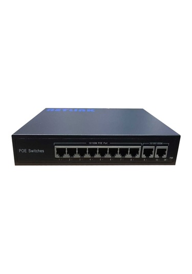 Netlink 8 Port 10/100 Poe 2 Port Gigabit Uplink 150W