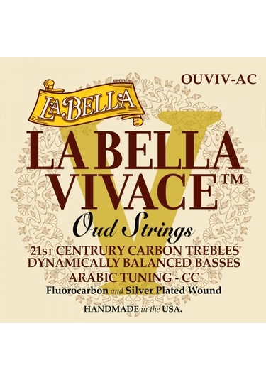 La Bella Ouvıv-Ac Vivace Karbon Ud Teli Arap Sistem