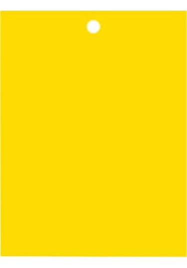 İki Yönlü Sinek Tuzağı, Sarı Renk 20 25cm, 20'li Paket Rastgele Renkli Bağlantı Telinden Hediye