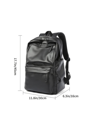 Dancemonkey Lj49011 Su Geçirmez Erkek Sırt Çantası Siyah Siyah