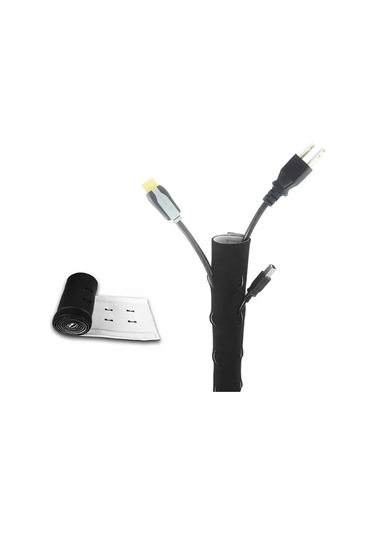 Yifomall Neopren Kablolama Kılıfı - 125cm Su Geçirmez, Alev Dayanıklı Kordon Koruyucu Diğer