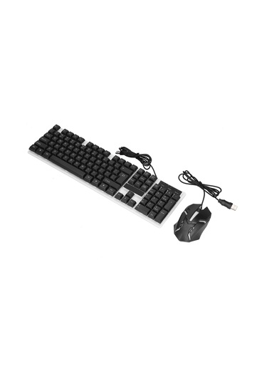 Usb Klavye Ve Fare, Dayanıklı Abs, Rahat Ergonomik Tasarım, Ofis Ve Ev İçin Bilgisayar Aksesuarları