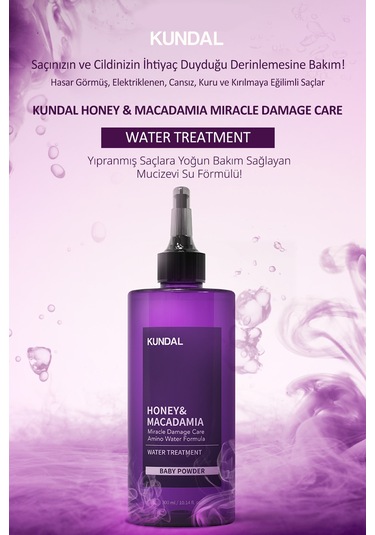 Kundal Baby Powder Miracle Damage Care Water Treatment 300 ML