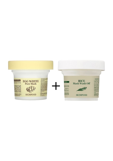 Skinfood Egg White Pore + Rice Maske