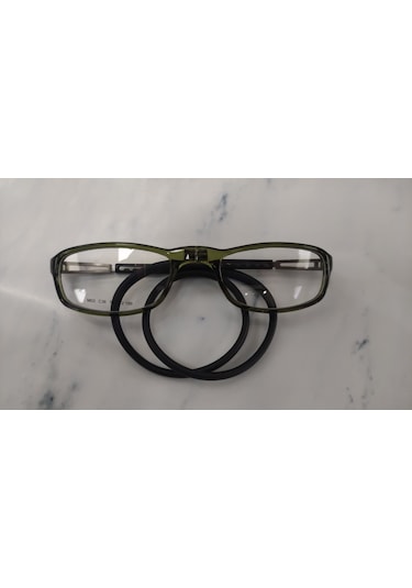 Vinaldi Vi630 Unisex Mıknatıslı Medium Mavi Işık Korumalı Gözlüğü Şeffaf Yeşil