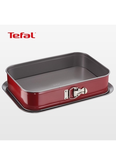 Tefal DeliBake Dikdörtgen Kelepçeli Kek Kalıbı - 36 x 24 cm