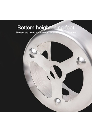 Wondernest Aotu At6387 Açık Taşınabilir Kamp Sobası Rüzgar Geçirmez Alkol Isıtıcı Kapaklı Çok Renkli Çok Renkli