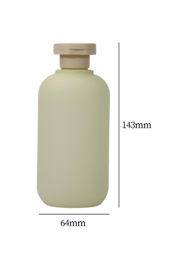 Suntek Kozmetik Makyaj Ambalaj Depolama Tutucu Kapları Yeşil-300ml Yeşil 300ml