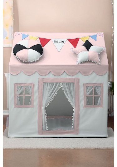 Oyun Evi İlk Heyecan Oyun Çadırı Pudra