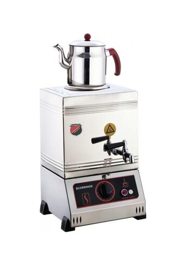 Işıkgaz Elektrikli Çay Ocağı Kapaklı Ve Kaynaklı 1 Demlikli 15'lik-102767