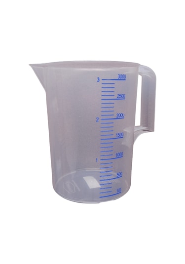 Plastik Ölçü Kabı 3 litre