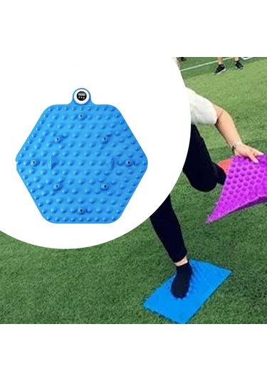 Suntek Ayak Masaj Mat Yoga Banyo Altıgen-mavi-zamanlayıcı Altıgen Mavi Zamanlayıcı Mavi