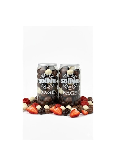 Grand Soliva Çikolata Draje 230 G - Çilekli 2 Adet